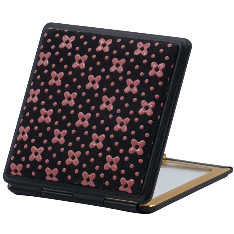 Inden Spiegel mini schwarz/pink Hana-goshi