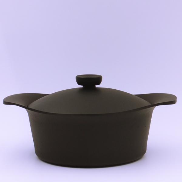 Sukiyaki/Naba Designer Topf Gusseisen hoch 16cm mit Deckel Design by Sori Yanagi