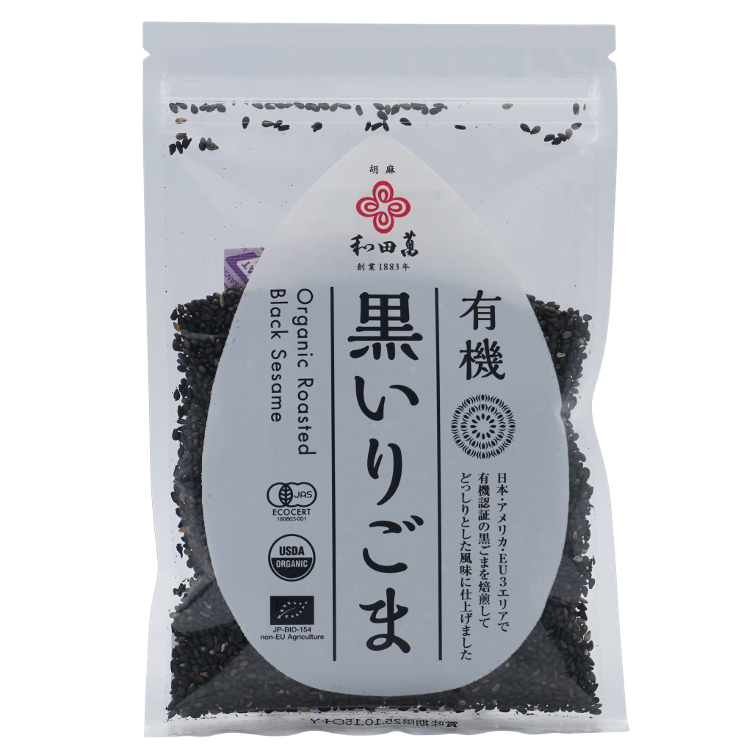 Irigoma-Sesame black roasted JAS BIO