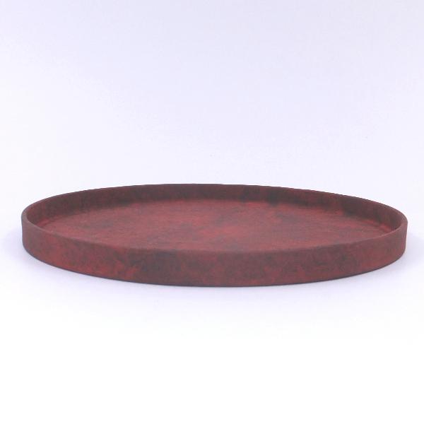 Okazaki Plate red / round