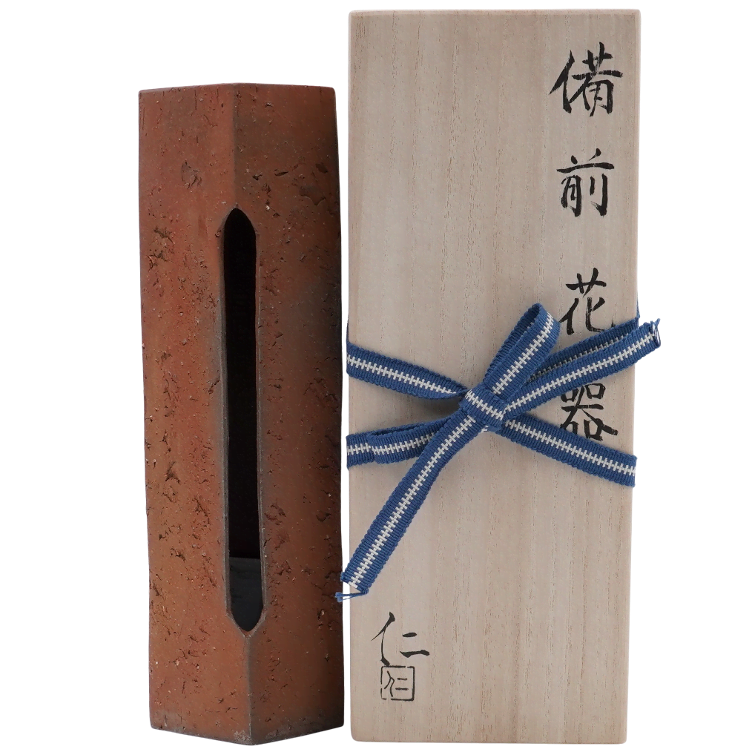 Morimoto Bizen Vase square - 0