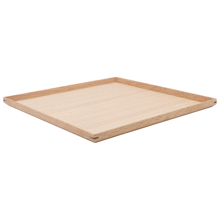 Wood Plate square - 0