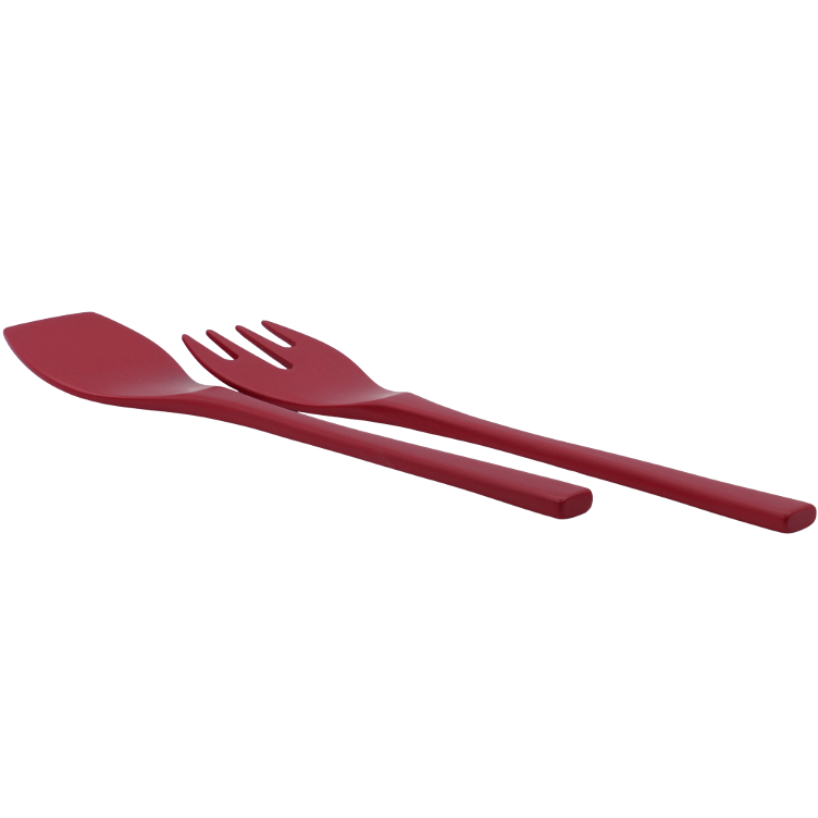 Kai-kobo Salatbesteck Bamboo 801 rot