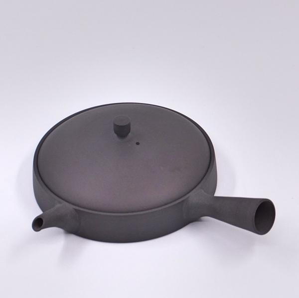 Ito Gokuhiragata Tea Pot black 70-80cc - 0