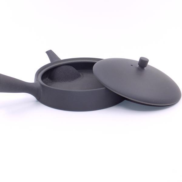 Ito Gokuhiragata Tea Pot black 70-80cc - 1