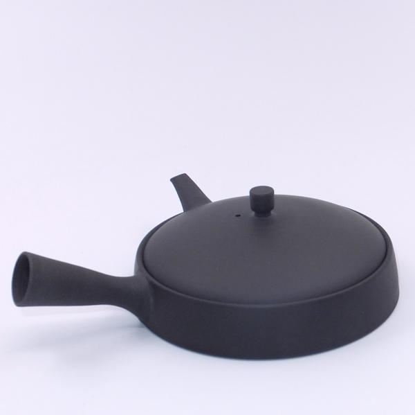 Ito Gokuhiragata Tea Pot black 70-80cc - 2
