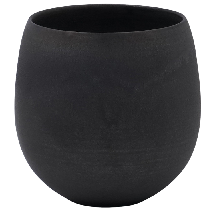 Y.Murakami Becher rund schwarz