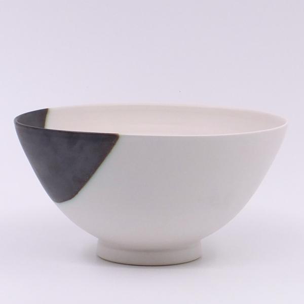 Murakami Donburi Schale 18cm weiss/schwarz