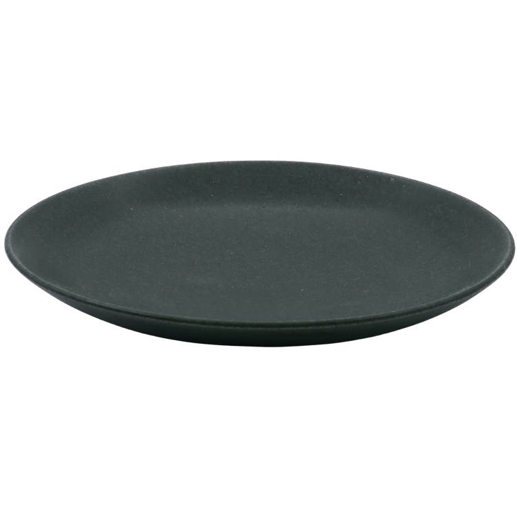 S: Plate round Oribe