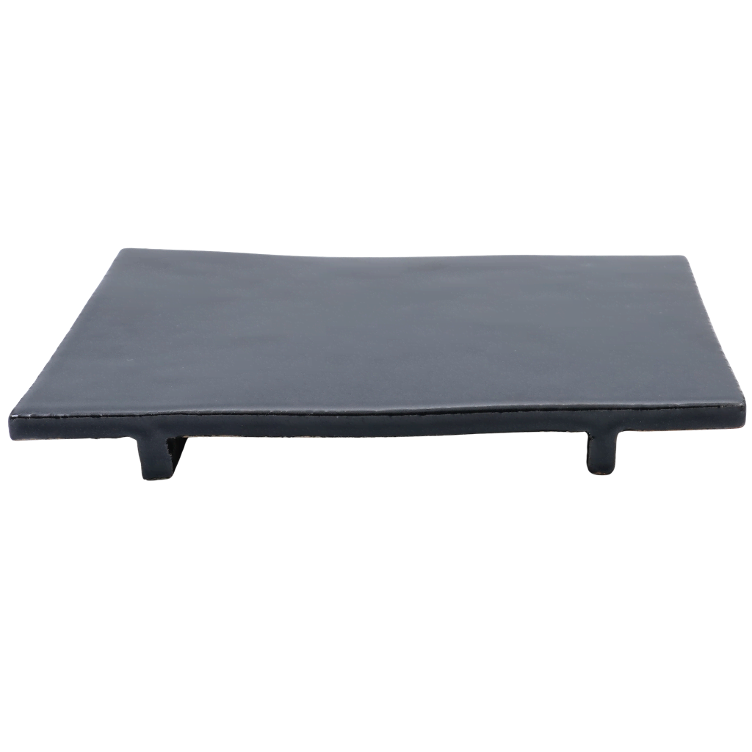 S: Plate big square with foot