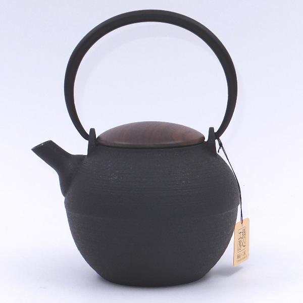 Chushinkobo Teapot Himeki Eisen / Holz Deckel