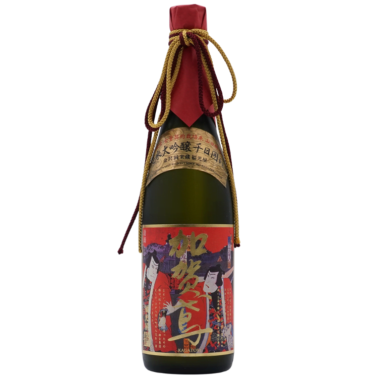 Fukumitsuya Kagatobi Junmai Daiginjo Nishikie Koshu Rot