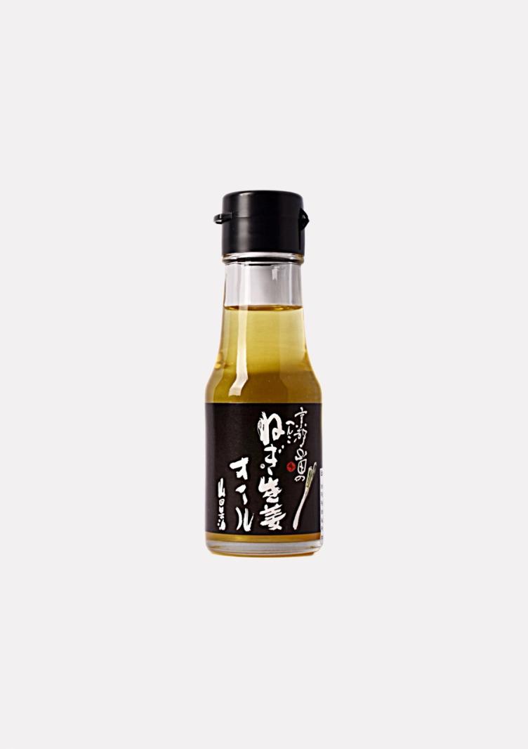 Spicy oil -Sesam oil with ginger and Kyoto leek
