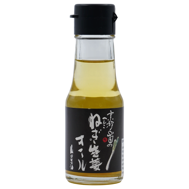 Spicy oil -Sesam oil with ginger and Kyoto leek