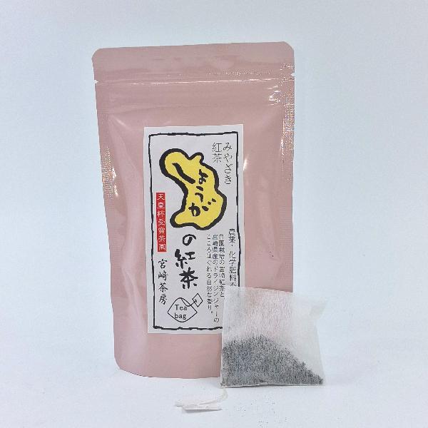 Bio Schwarztee Beutel mit Ingwer - 0