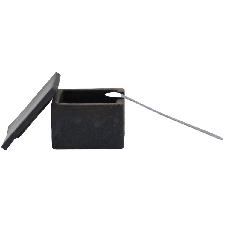 Okuda Gewürzschale klein 4eckig Farbe Gold - 0