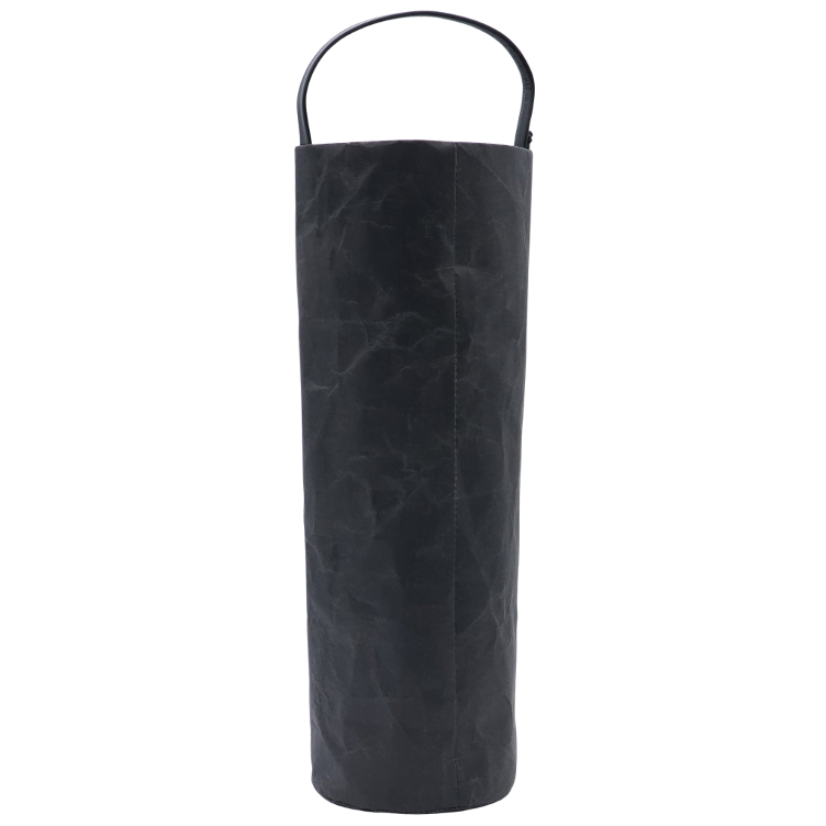 Weinbeutel / Sakebeutel schwarz