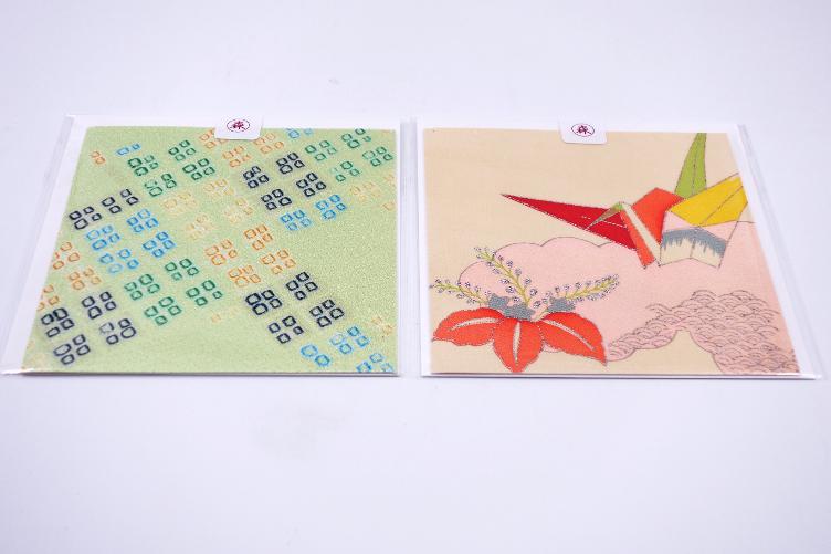 Card Kimono quadratisch