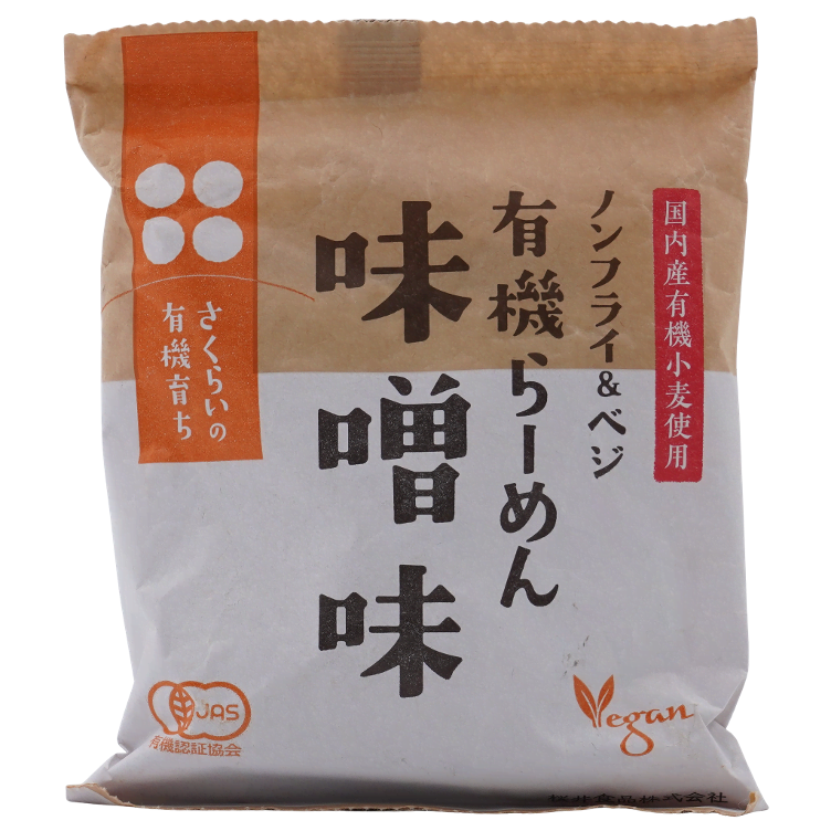 Instant Ramen Miso Aroma JAS BIO