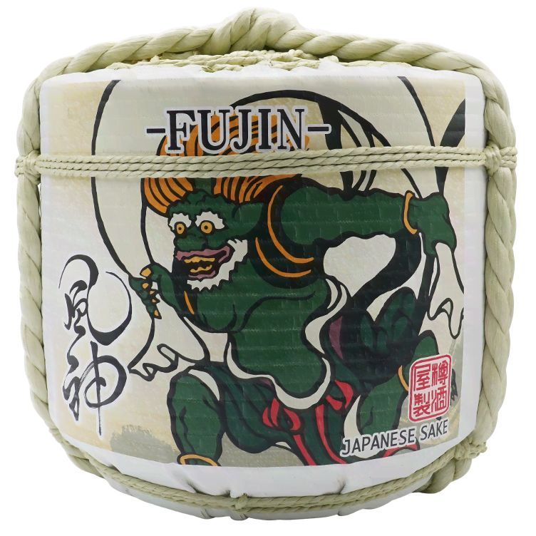 Sake Deko Fass Japan FUJIN
