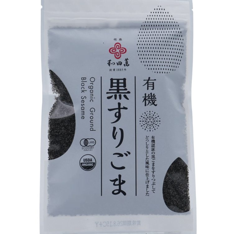 Sesam schwarz geröstet & geschrotet JAS