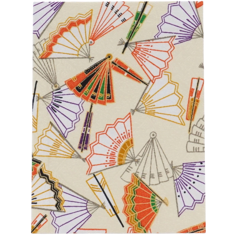 Grusskarte Handgemacht JP Seide