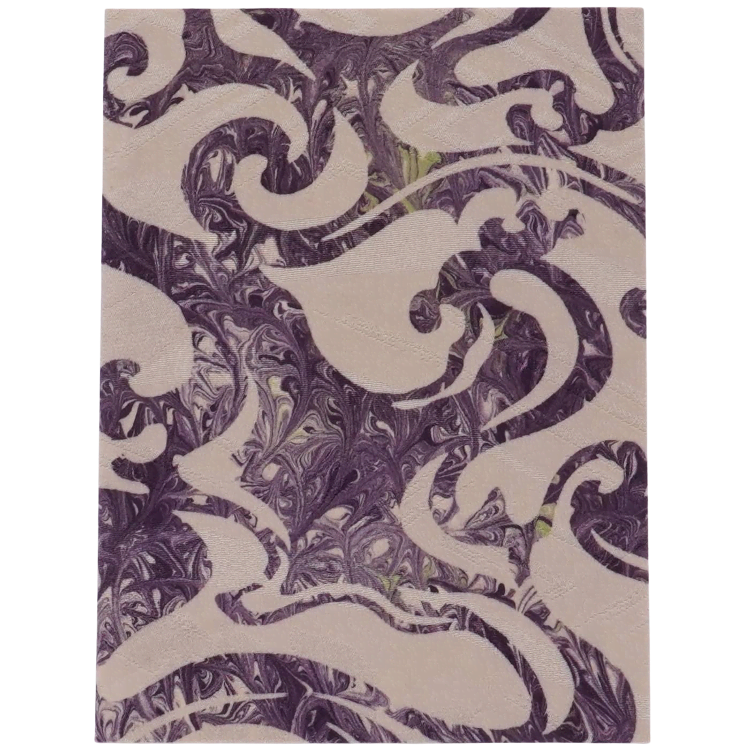 Grusskarte Handgemacht JP Seide