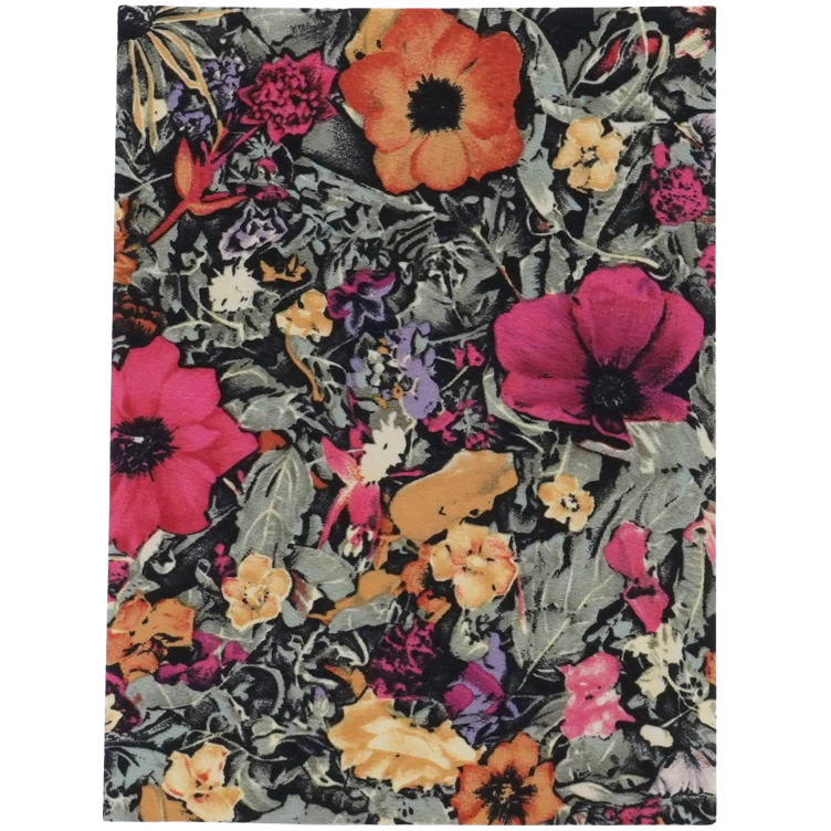 Grusskarte Handgemacht JP Seide