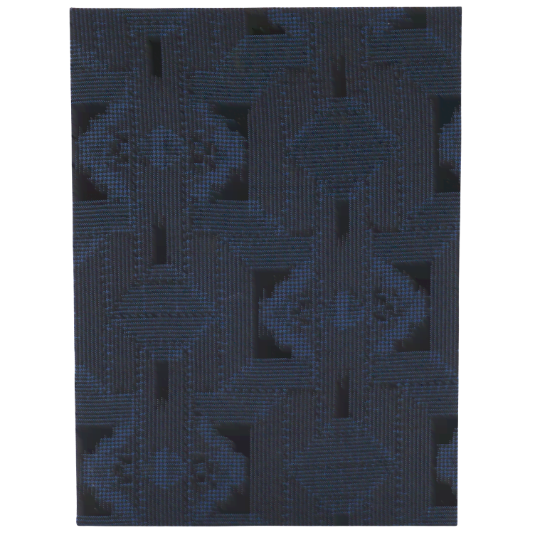 Grusskarte Handgemacht JP Seide