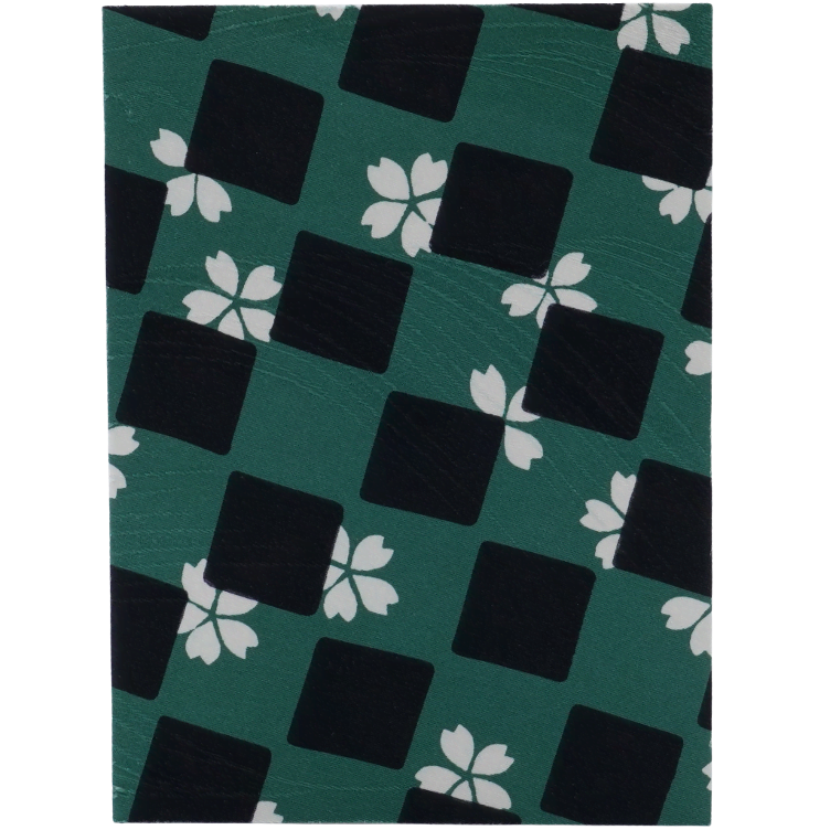 Grusskarte Handgemacht JP Seide