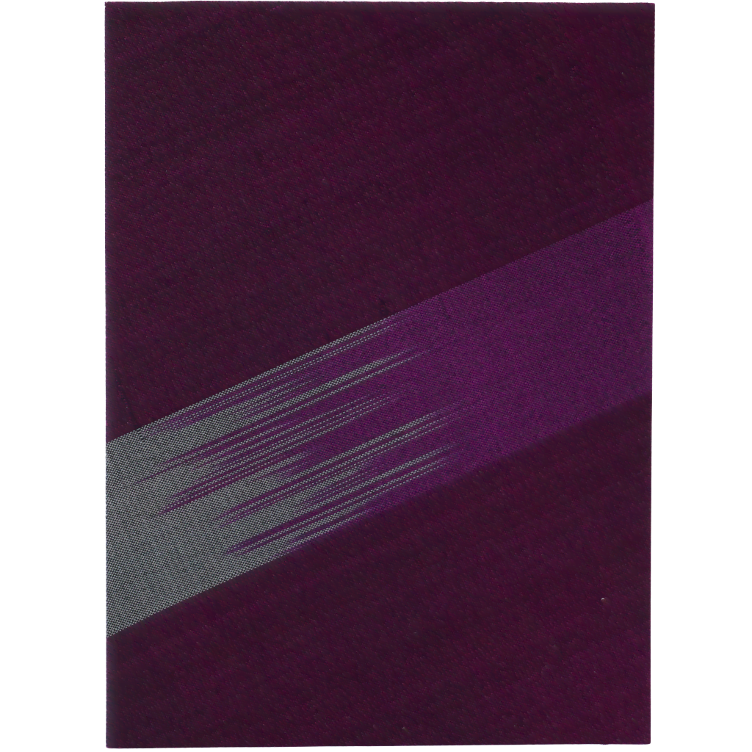 Grusskarte Handgemacht JP Seide