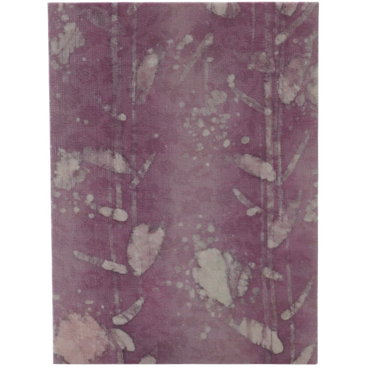 Grusskarte Handgemacht JP Seide