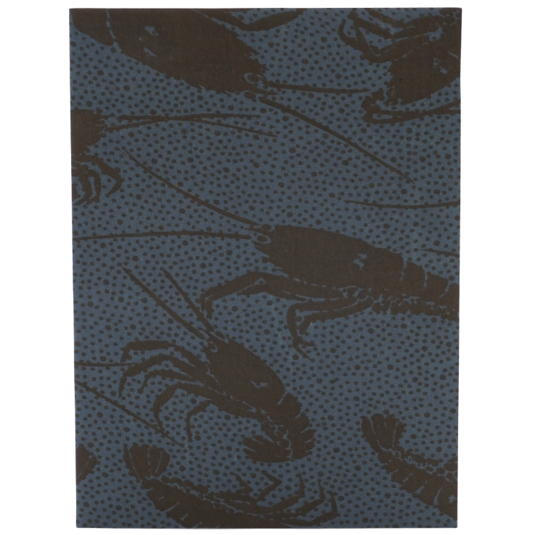 Grusskarte Handgemacht JP Seide