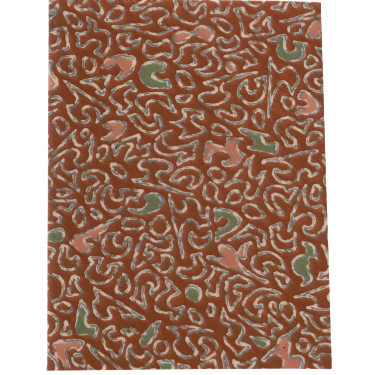 Geeting card Handmade JP Silk