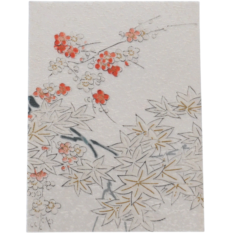 Geeting card Handmade JP Silk