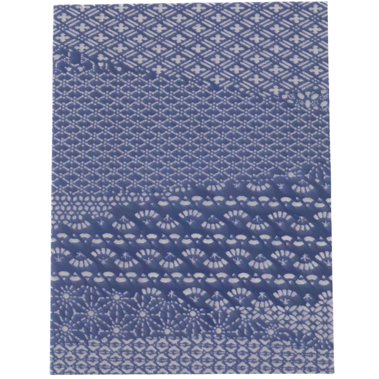 Geeting card Handmade JP Silk