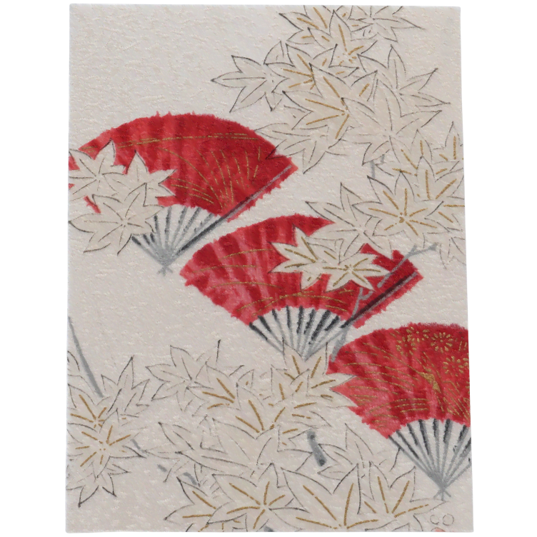 Geeting card Handmade JP Silk