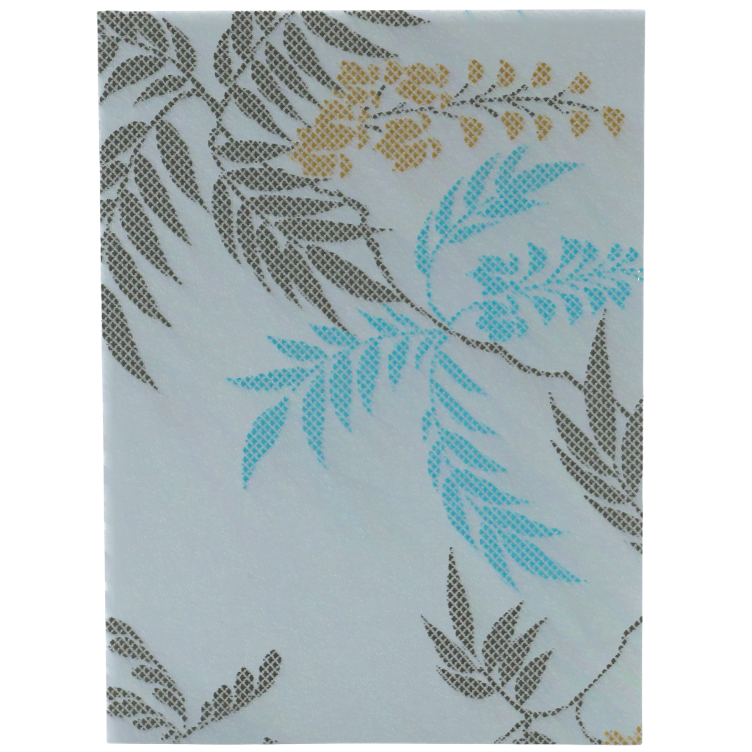 Grusskarte Handgemacht JP Seide