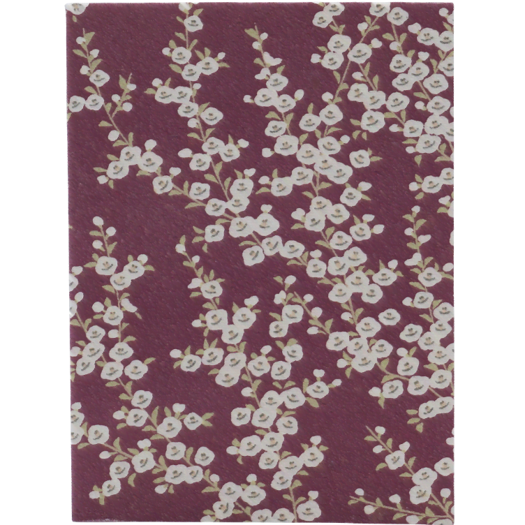 Grusskarte Handgemacht JP Seide