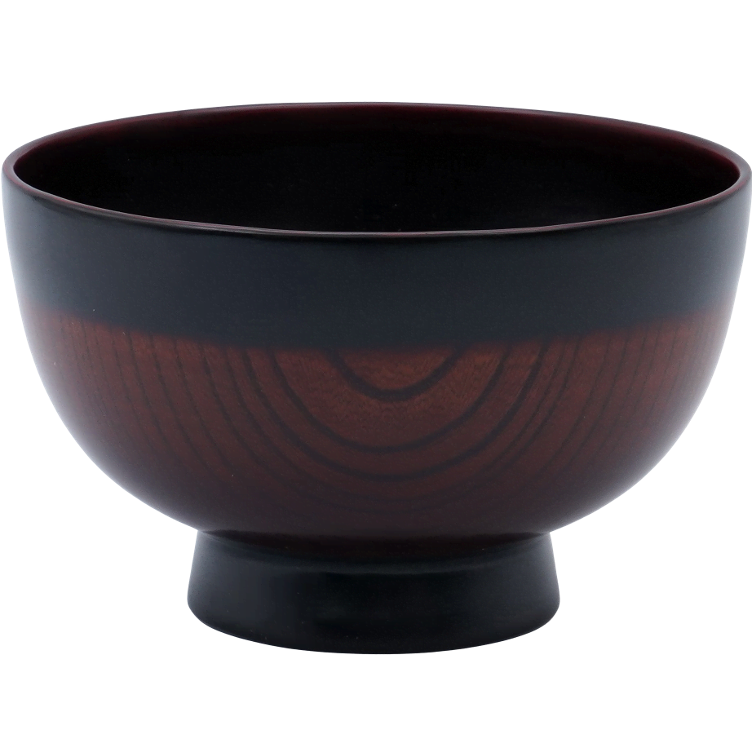 Urushi Schale Miso-Reis Tamenuri Finish