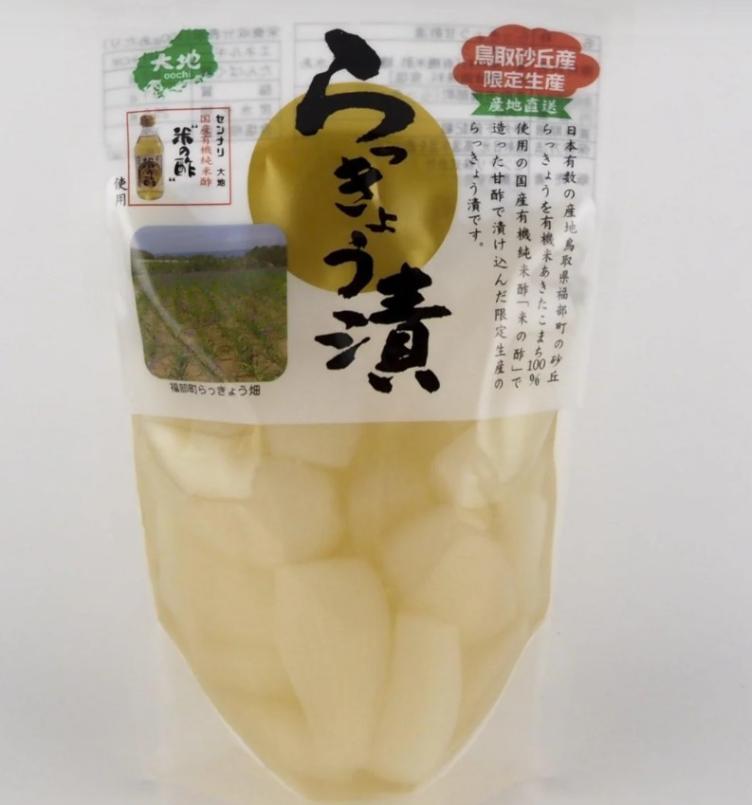 Pickled scallions-Rakkyo from Tottori JP