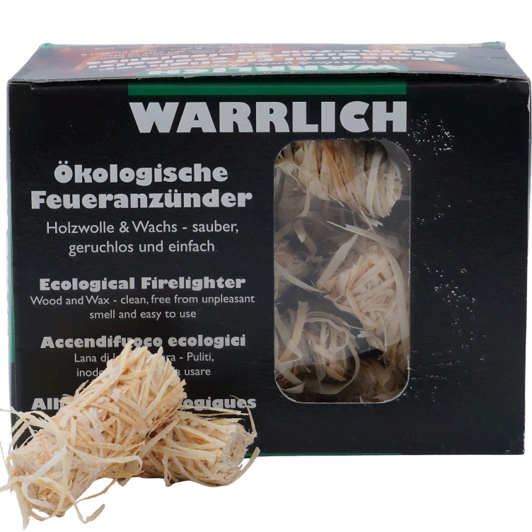 Holzwolle Anzünder BBQ Warrlich