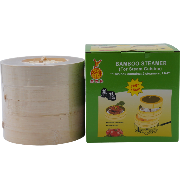 Bambus- Bamboo, Steamer 3-Teilig M