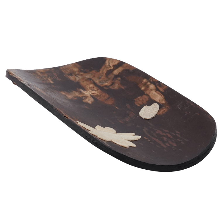 Teaspoon traditionally made from cherry bark. Cherry