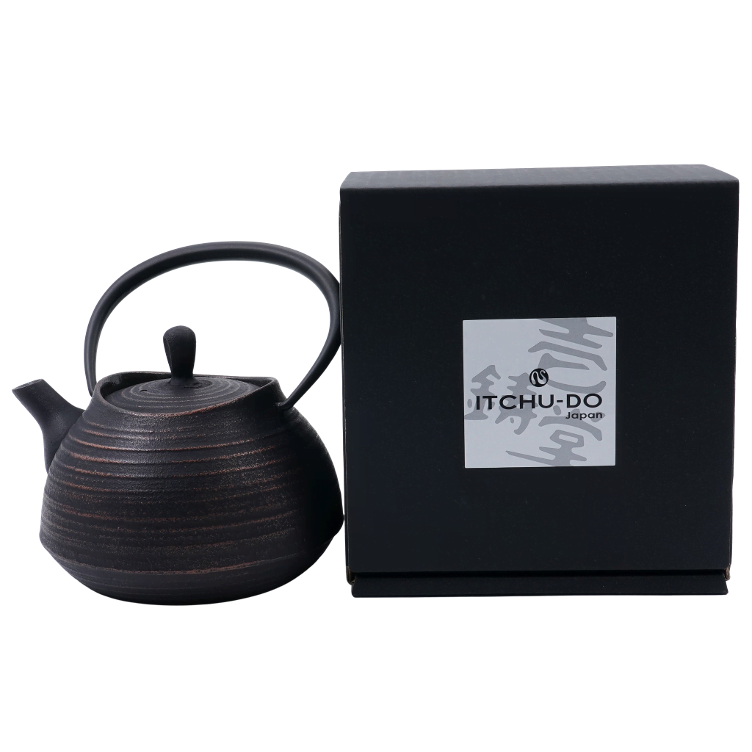 Metal Teapot Brush Net Copper - 1