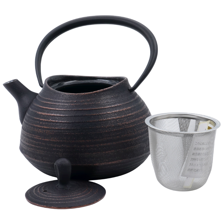 Metal Teapot Brush Net Copper - 0