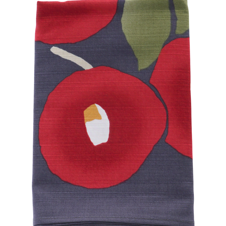 Furoshiki Tsubaki Tuch grau