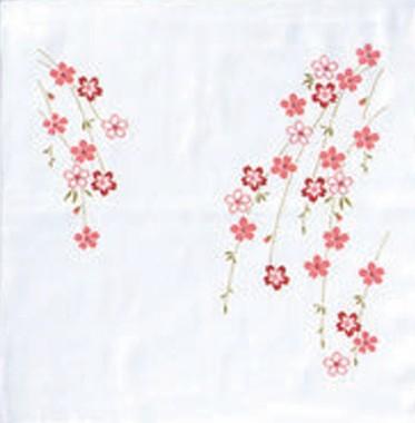 Handkerchief Gauze Cherry Blossom - 0