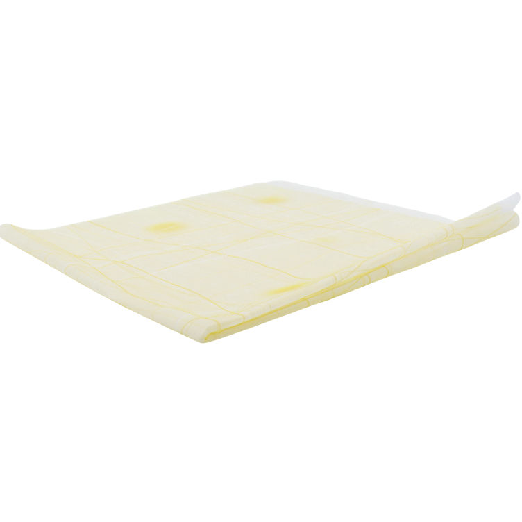 Packaging fleece yellow design