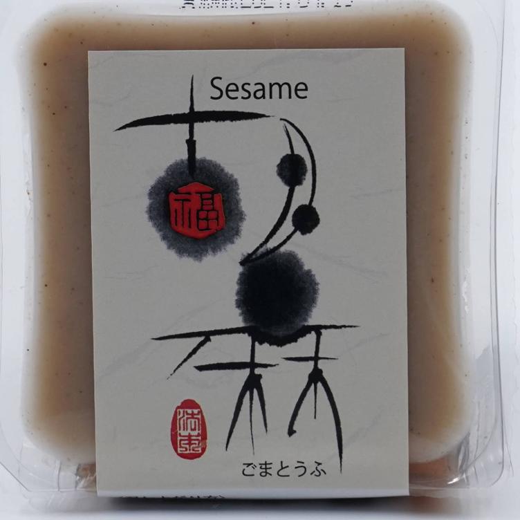 Sesam *Tofu* white with Sauce